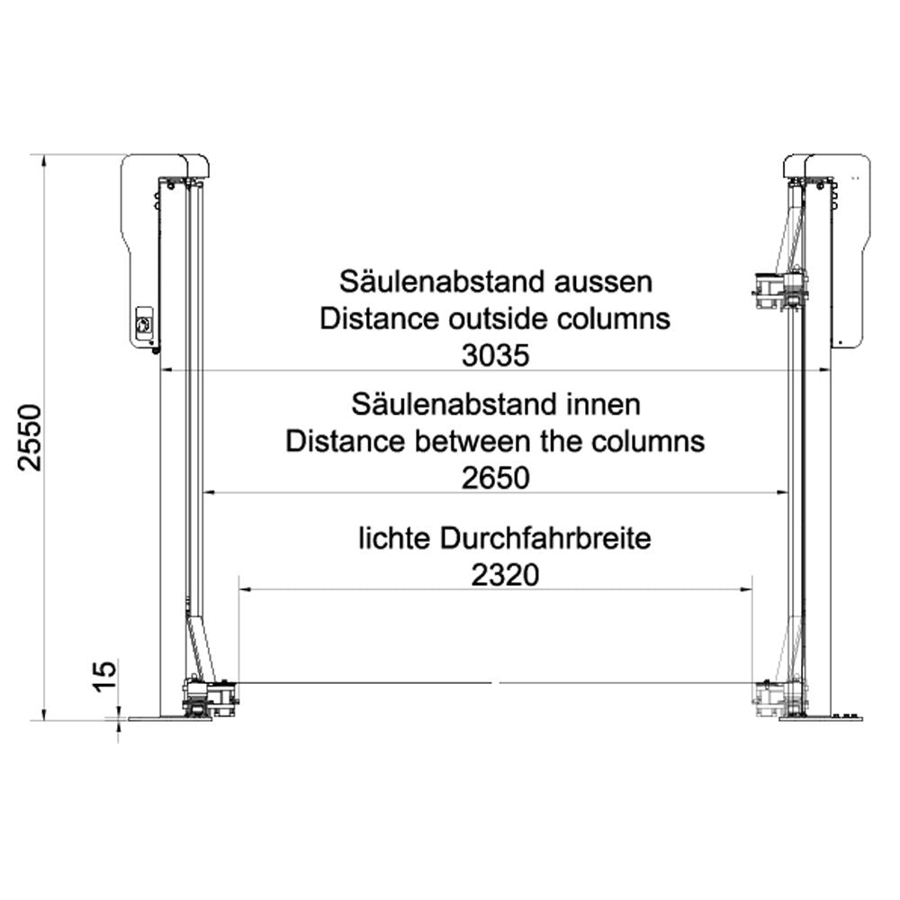 TRUSTERS ELVT2300 | 3t Tragkraft | Made in Germany